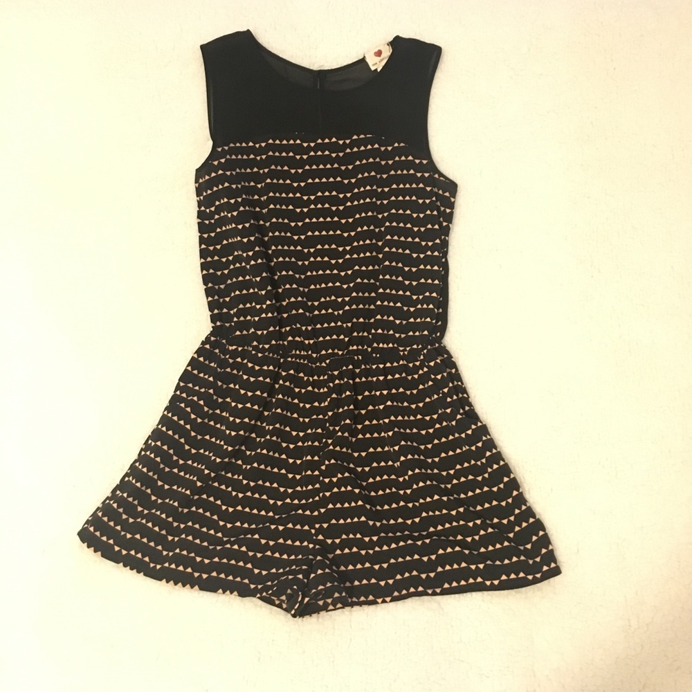 Sleeveless romper